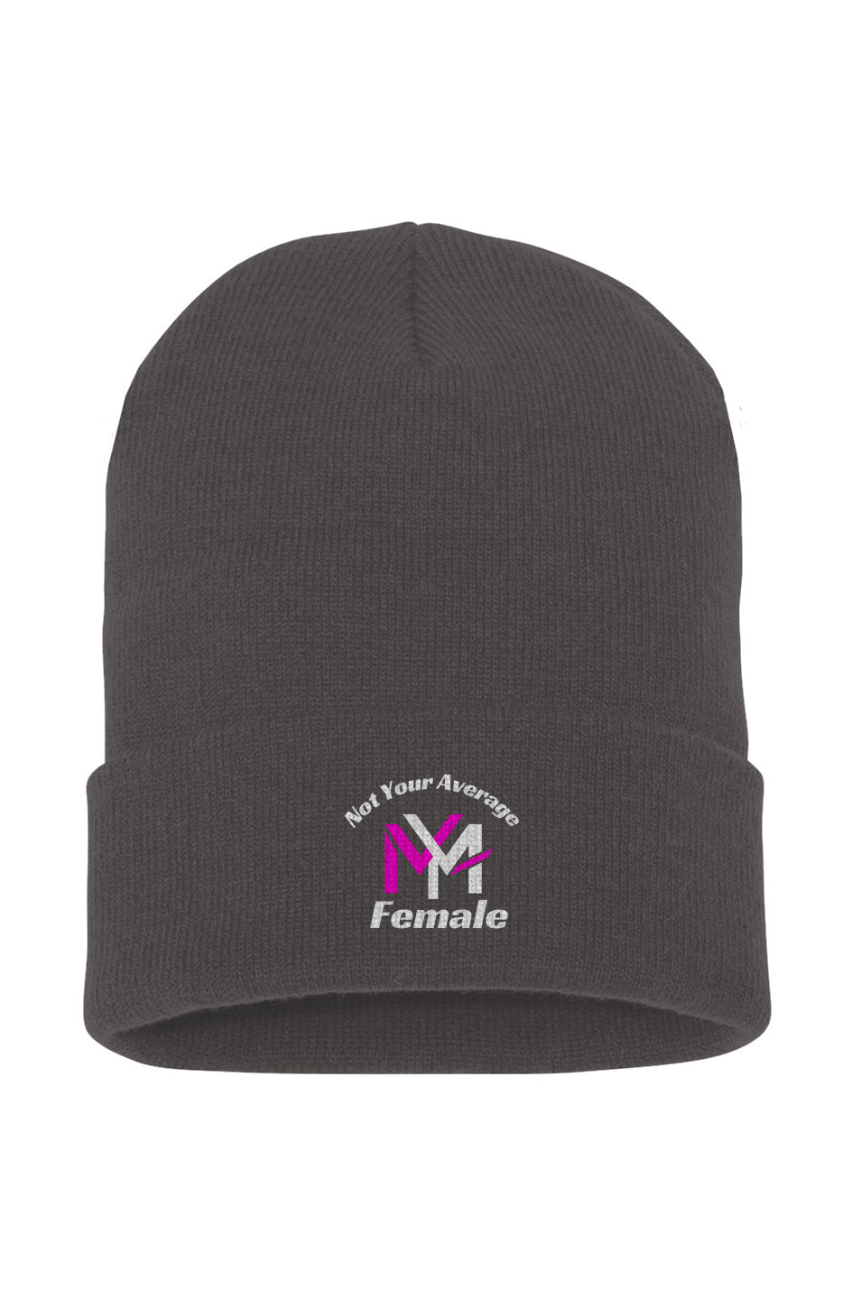 Not Your Average Female Cuffed Beanie