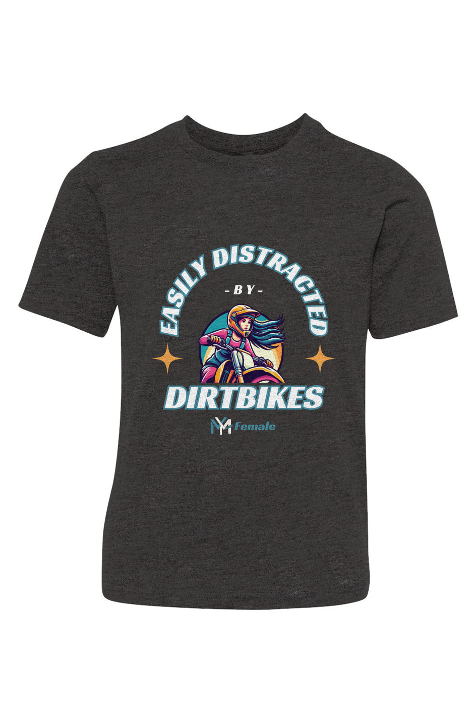 Easily Distracted By Dirtbikes Youth Tee