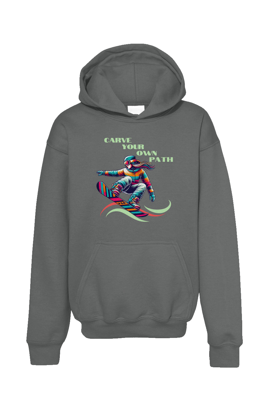 Carve Your Own Path Youth Pullover Hoodie