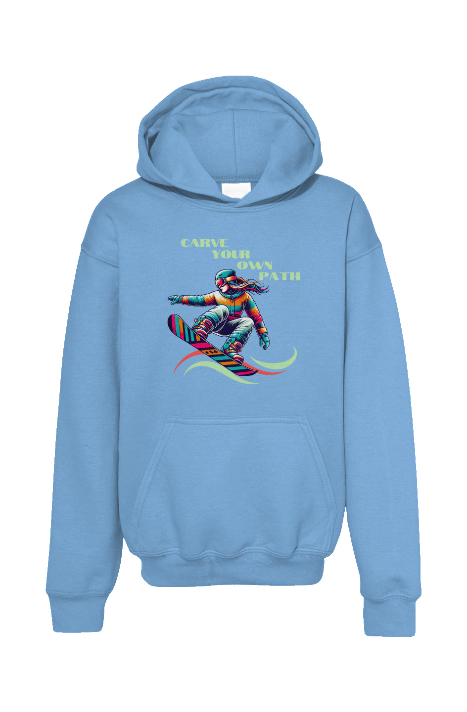 Carve Your Own Path Youth Pullover Hoodie