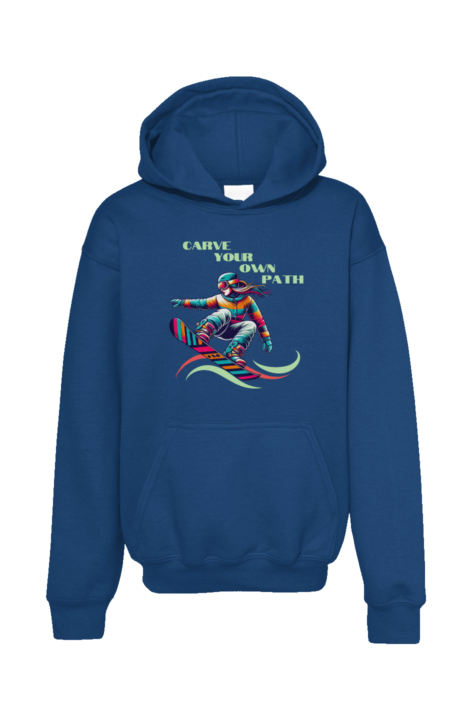 Carve Your Own Path Youth Pullover Hoodie